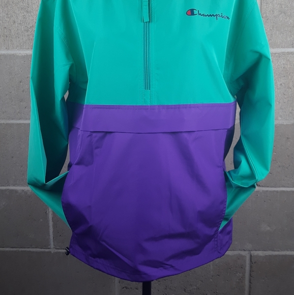 Women's Champion Colorblock Pullover Wind Jacket - Picture 3 of 8